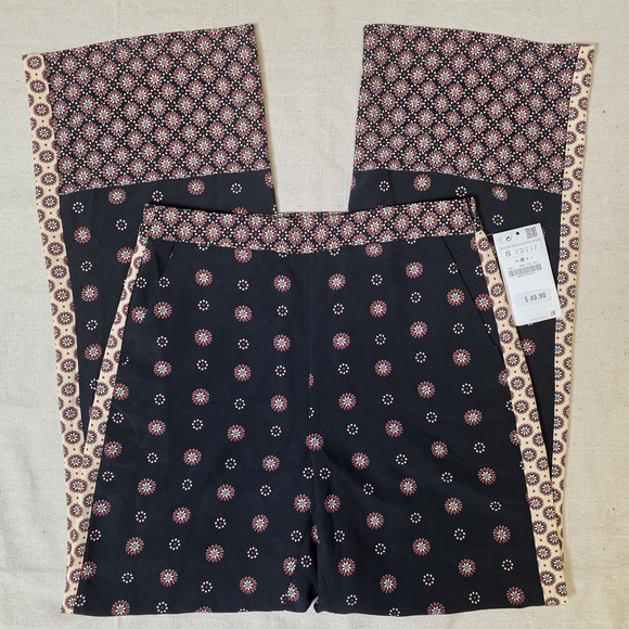 Zara Wide Leg Sleek Silky Trousers. NWT. - Picture 1 of 8
